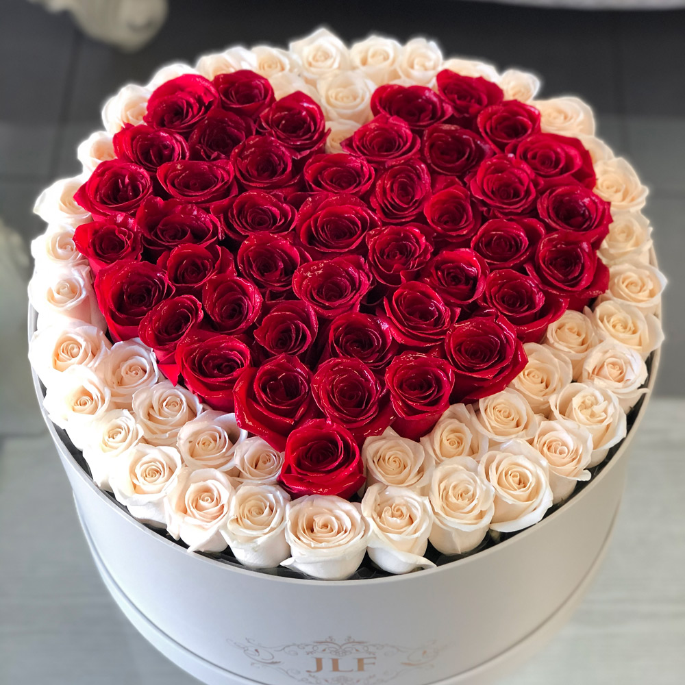 Grandiose Heart Rose Box