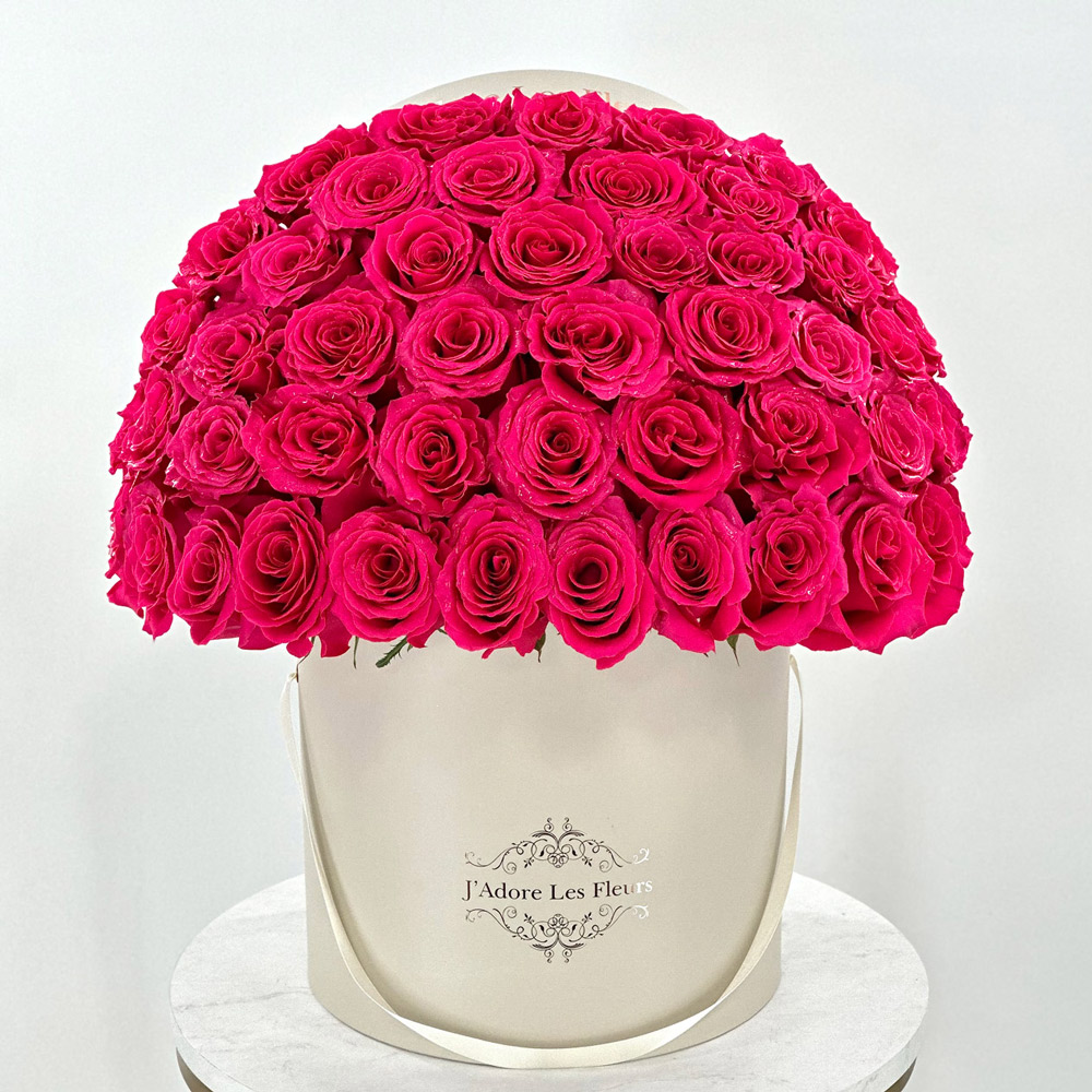 Signature Fuchsia Rose Box