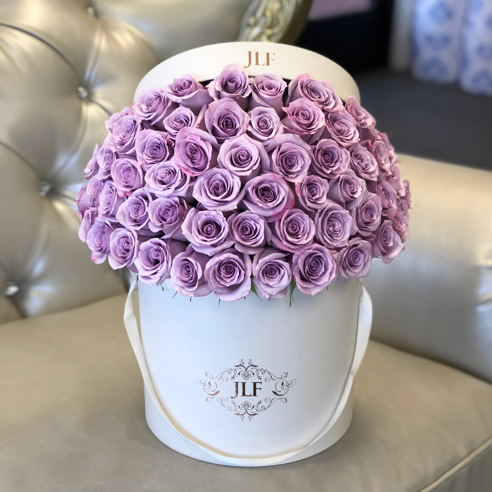 Signature Lavender Rose Box