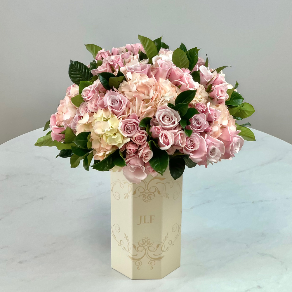 Pink Majesty in Short JLF Vase à Fleurs