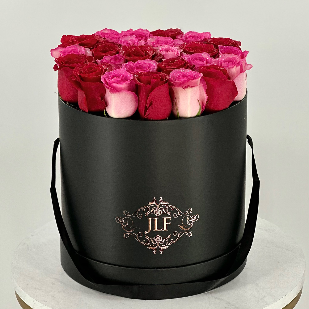 Yelena Red & Pink Rose Box