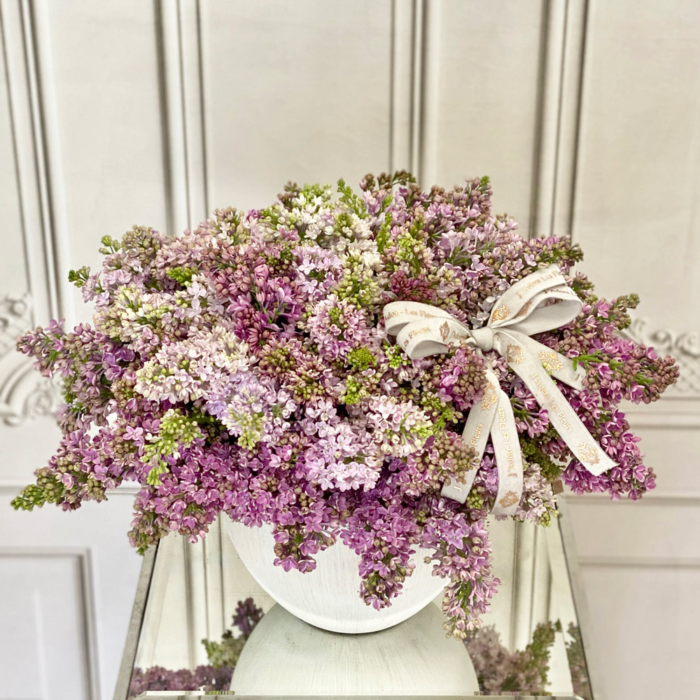 Glorious Vase of Lilacs