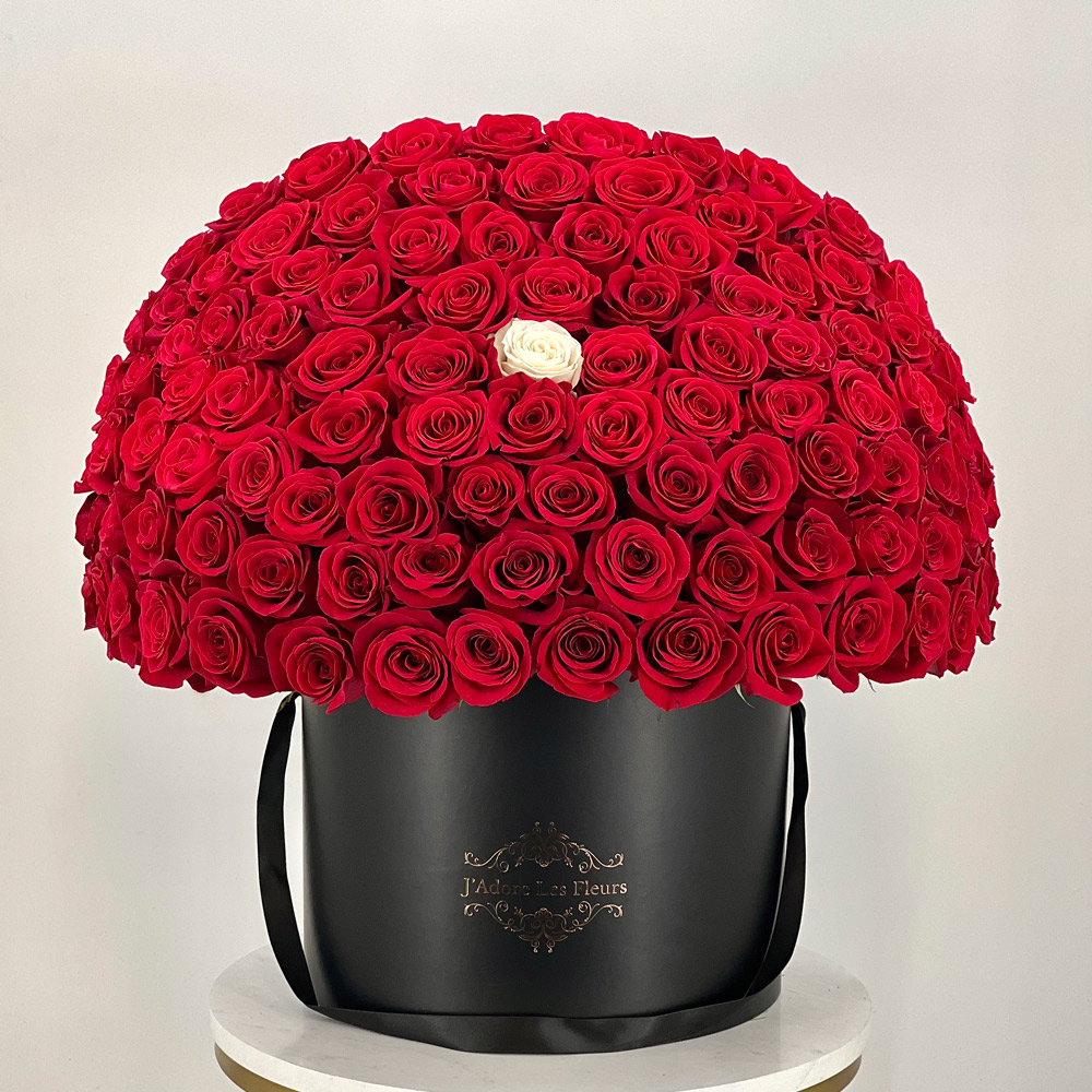 Large Anniversary 100 Red Rose Box