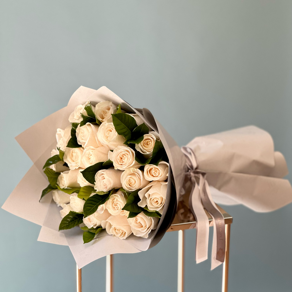 25 Rose Hand-Tied Bouquet