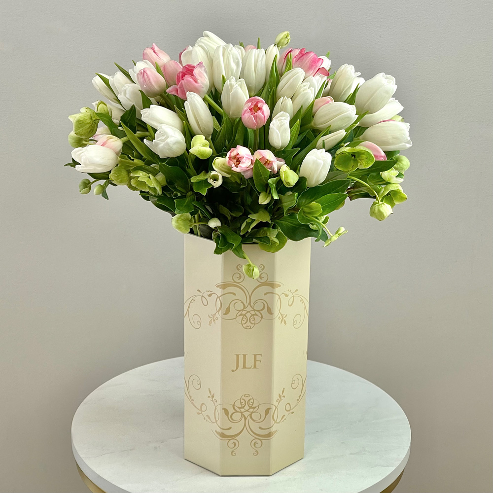 Tulipmania in Short JLF Vase à Fleurs