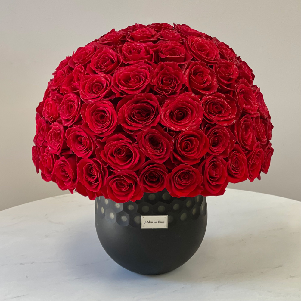 Queen of Hearts with 100 Roses