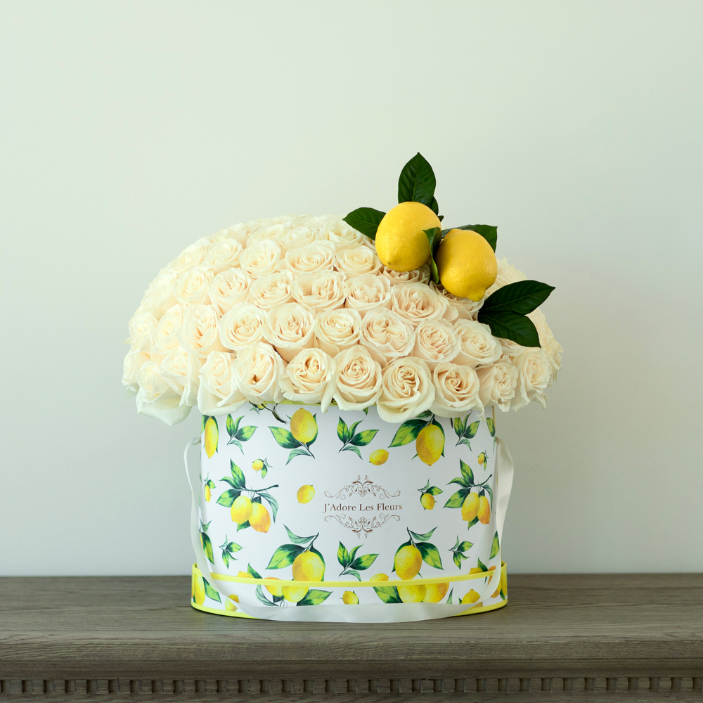 JLF 100 Signature Dome Shape Roses and Lemons