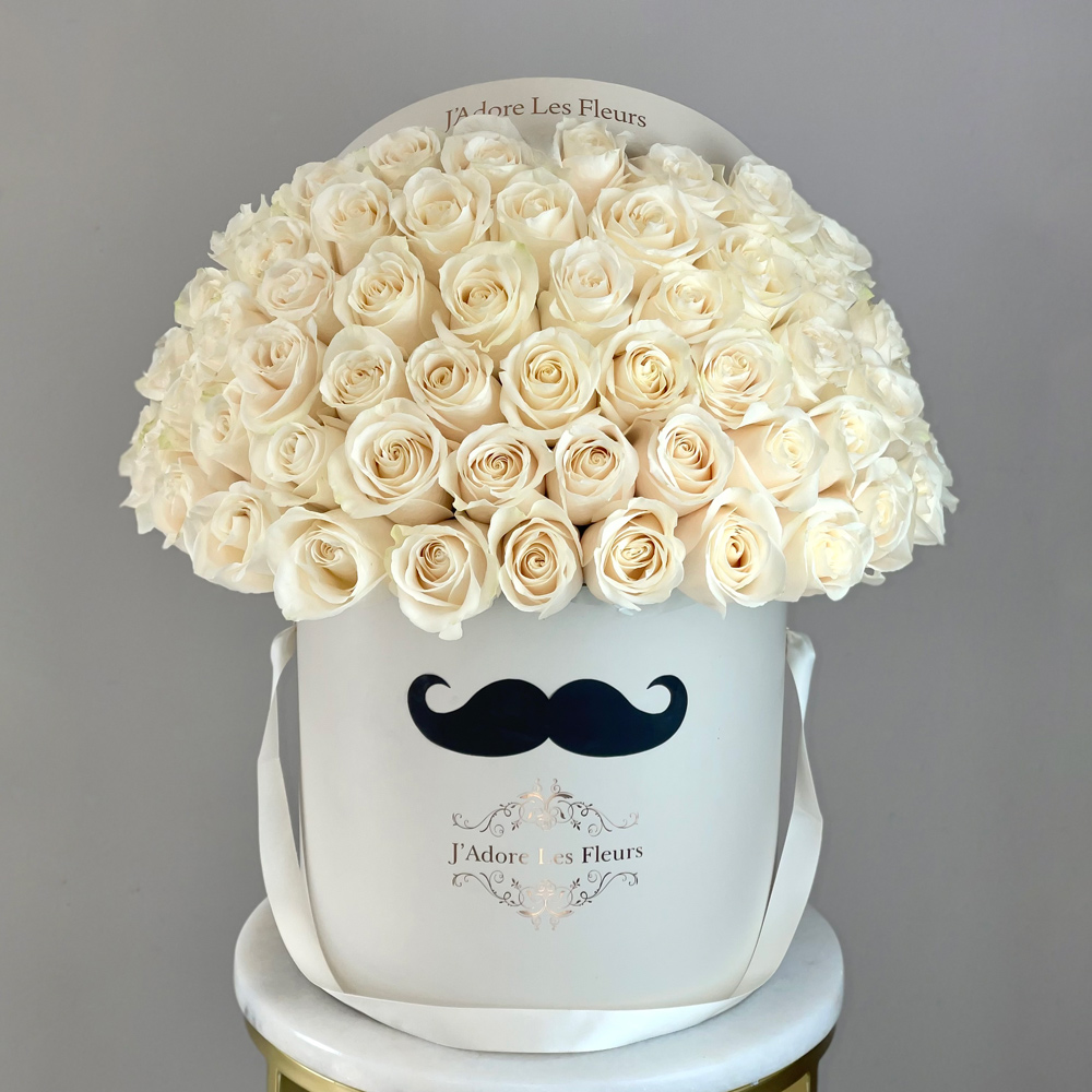 Mustache Roses For Him