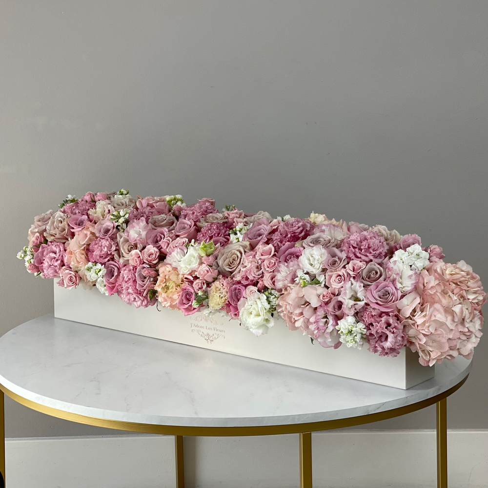 Posh Dining Table Florals