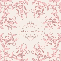 Pink Toile