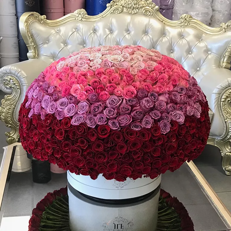 *完成*flower✿様オーダー Treasured Mixed Flower Basket at Send Flowers