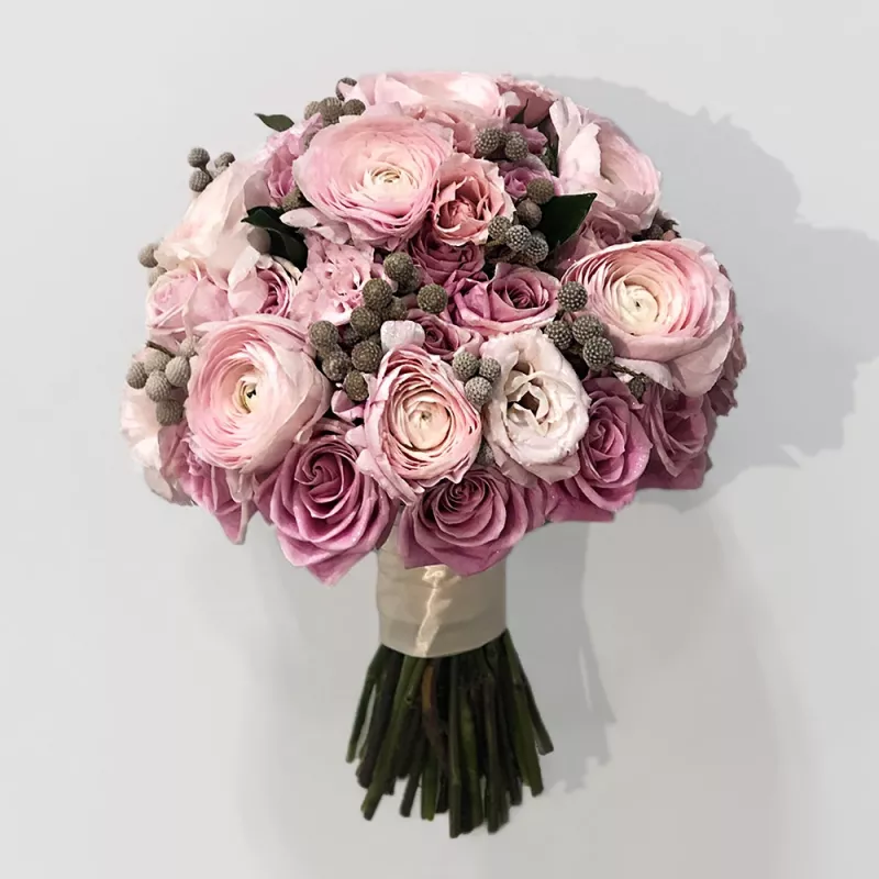 Jadore Ranunculus and Rose Bridal Bouquet