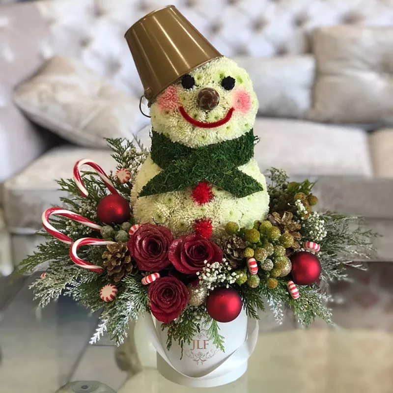 Jadore JLF Snowman In Mini Box