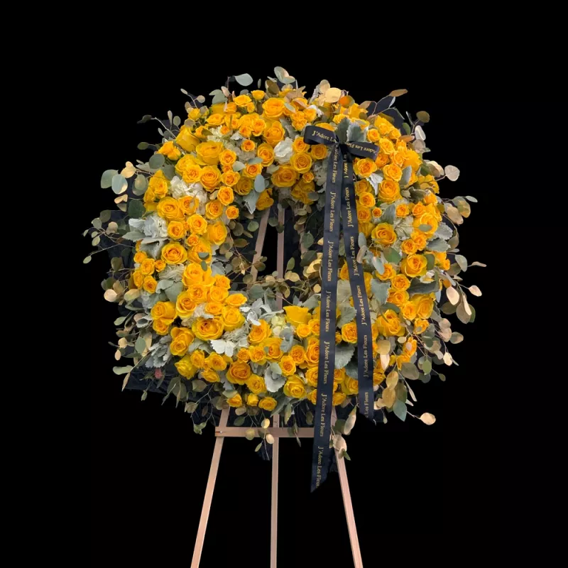 Jadore Hope Sympathy Standing Wreath