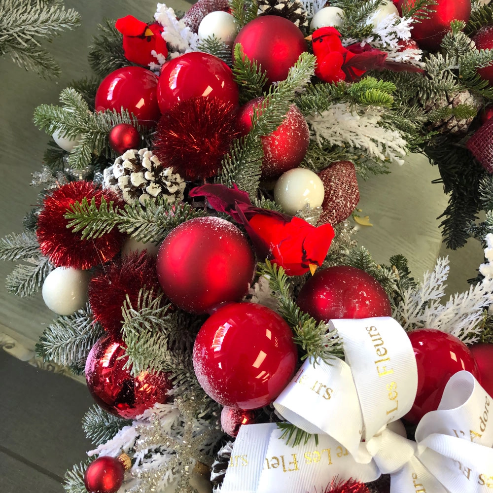 Red Legacy JLF Christmas Wreath