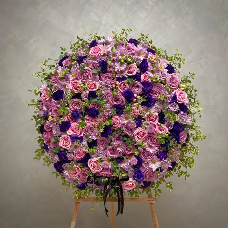 Jadore Treasured Memories Round JLF Sympathy