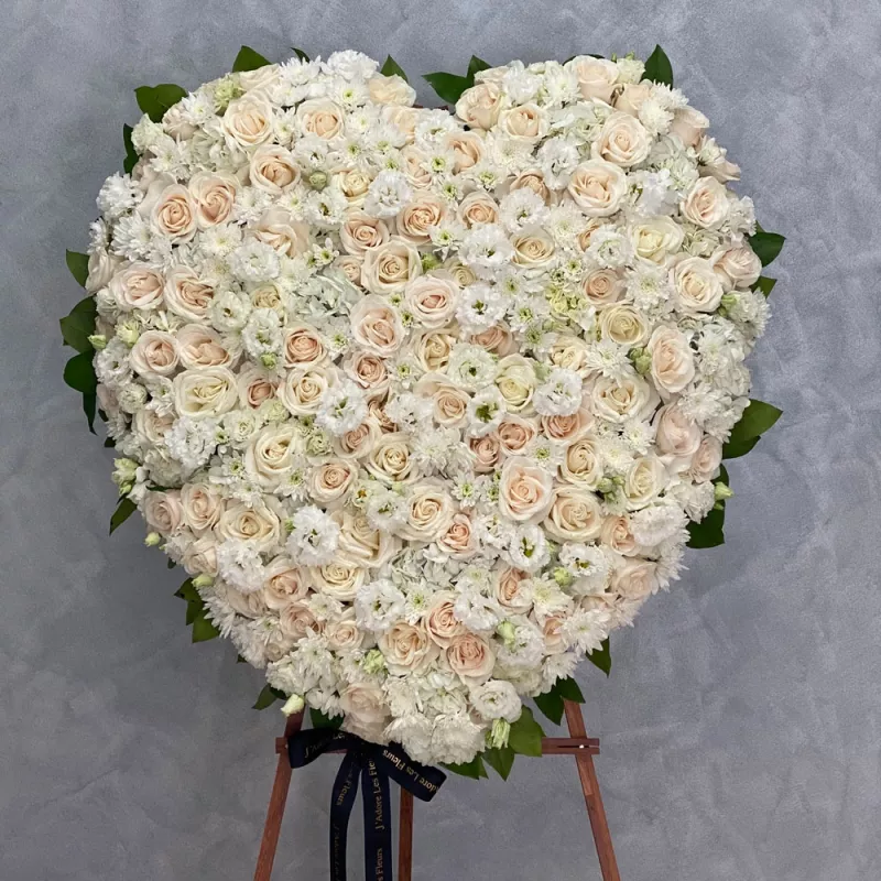 Jadore Standing Heart JLF Sympathy