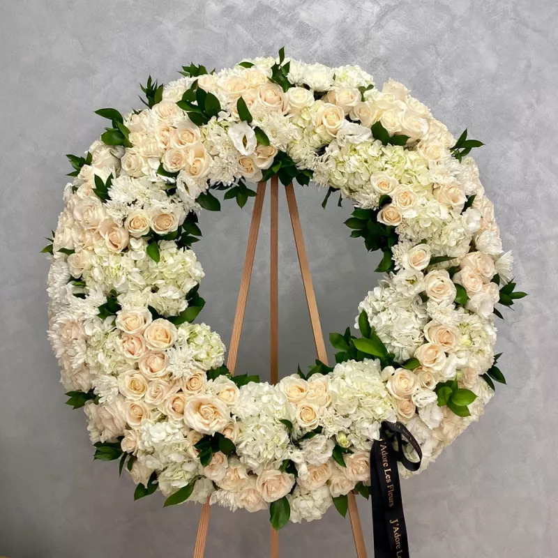 Jadore White Halo JLF Sympathy