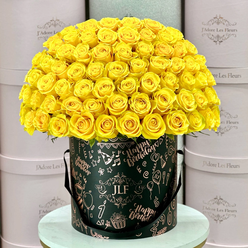 Signature Rose Birthday Box