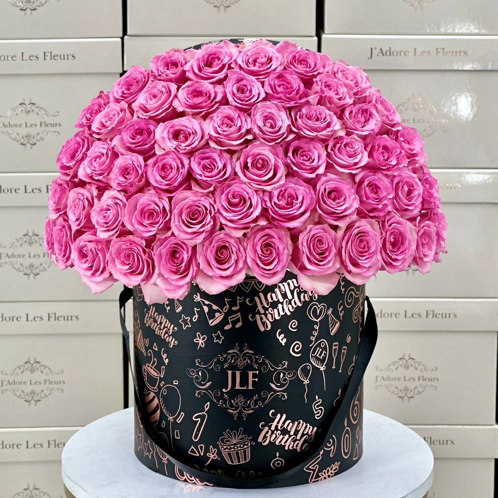 Signature Rose Birthday Box
