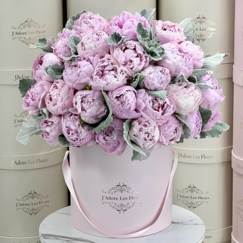 Extravagant Peony Box Medium
