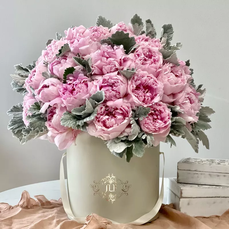 Jadore Extravagant Peony Box Medium