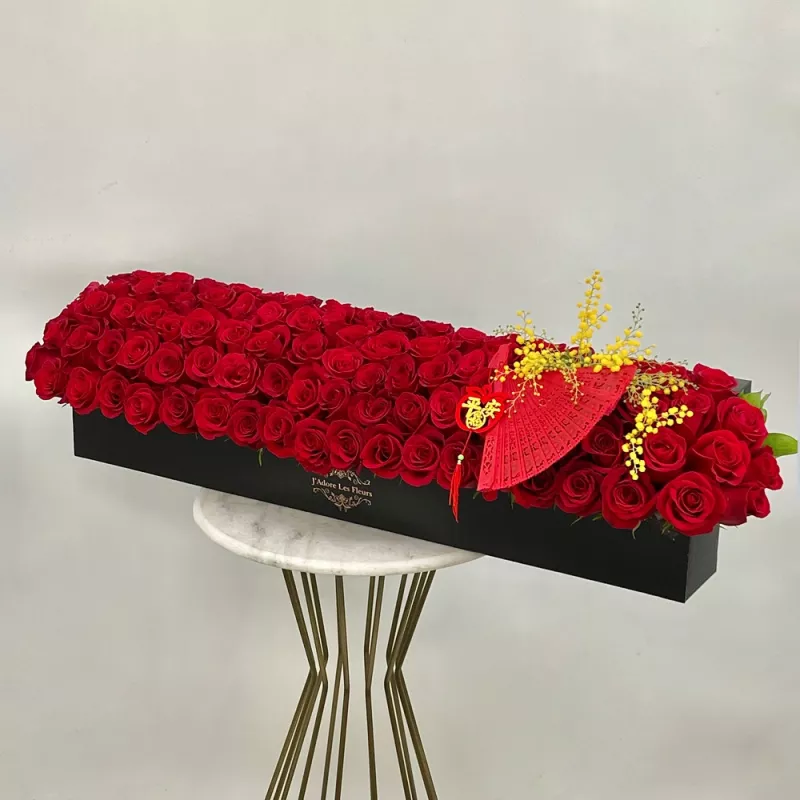 Jadore 100 Lucky Signature Roses