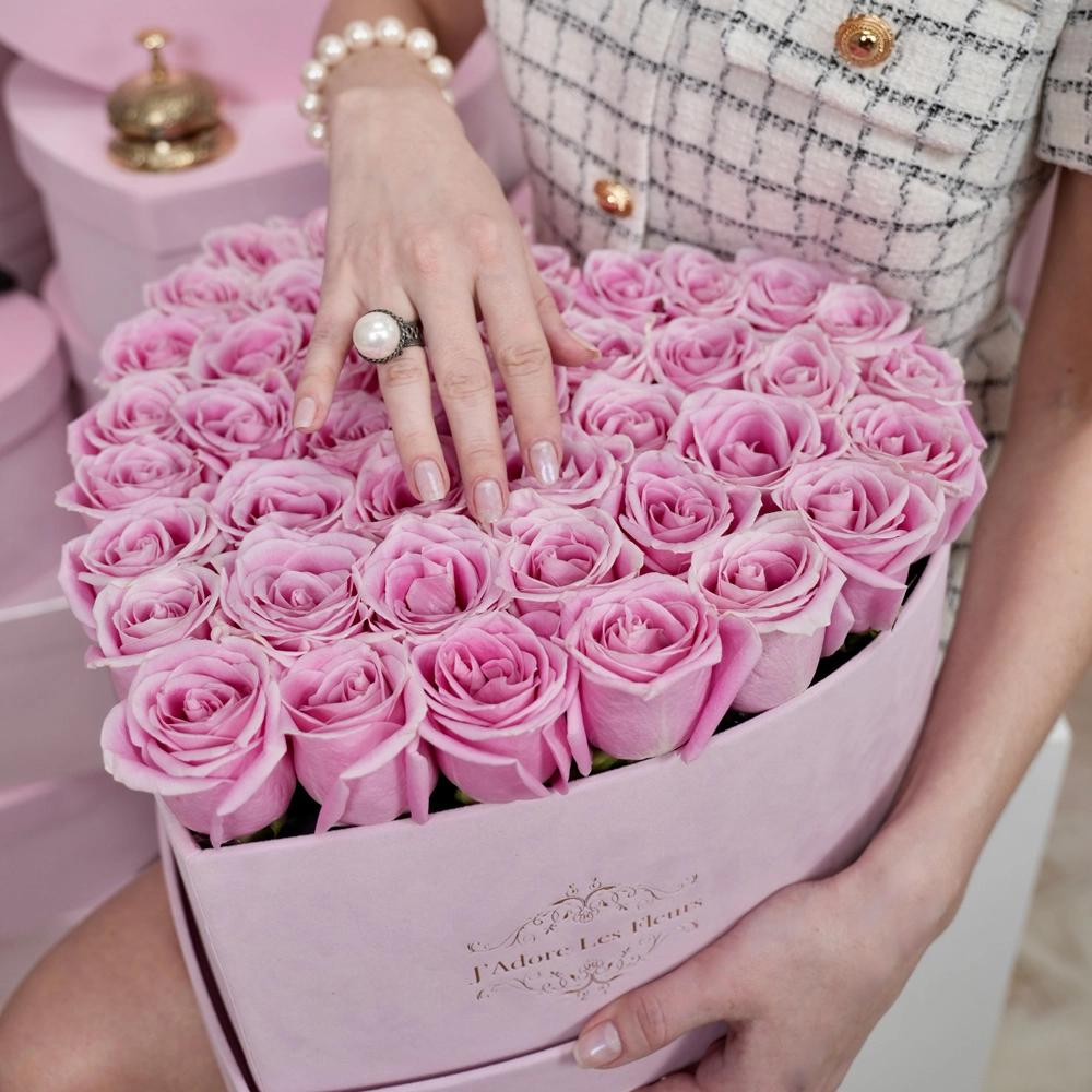 Sweet Love Pink Heart Box