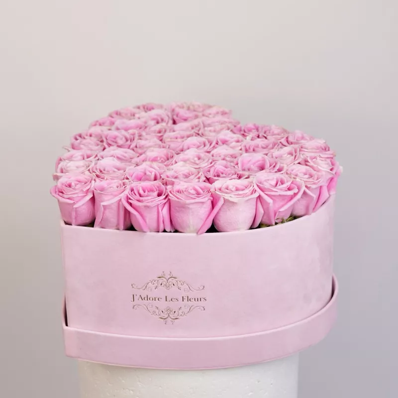 Jadore Sweet Love Pink Heart Box