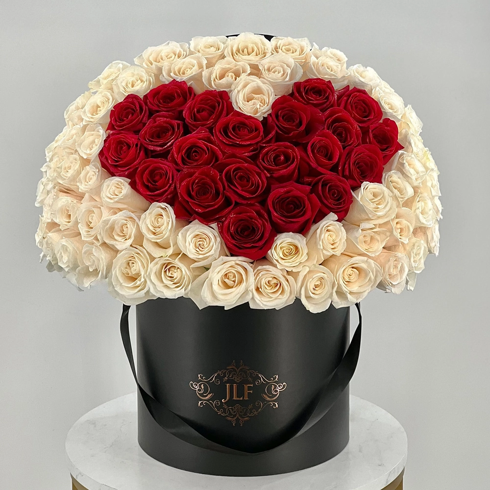 Signature Red Heart Rose Box