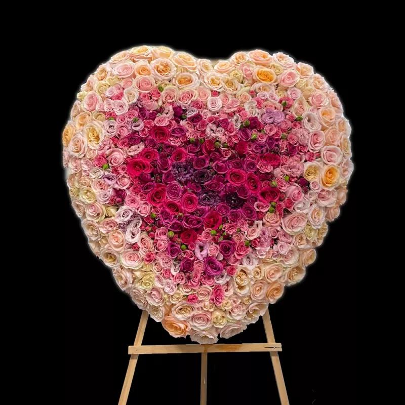 Jadore JLF Standing Ombré Heart