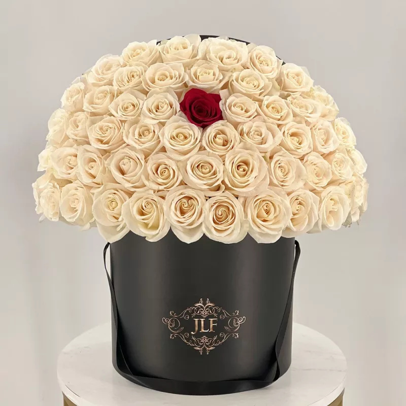 Jadore JLF Anniversary White Rose Box