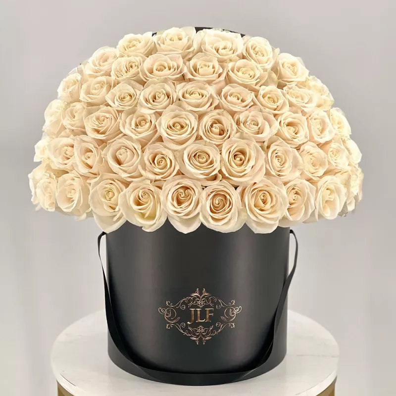 Jadore Signature White Rose Box