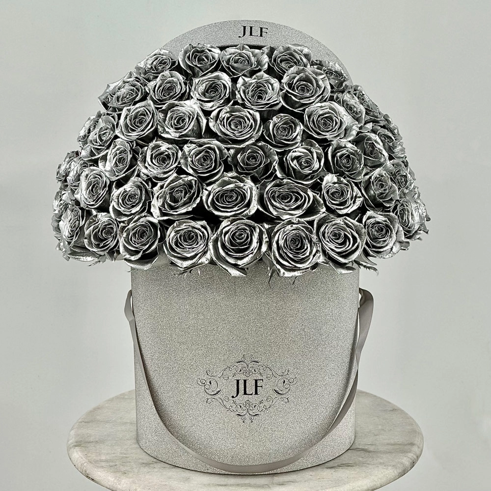 Silver Glam Signature Roses