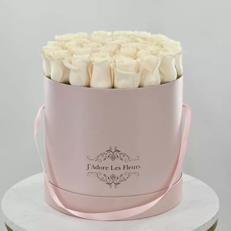 Jadore Yelena White Rose Box