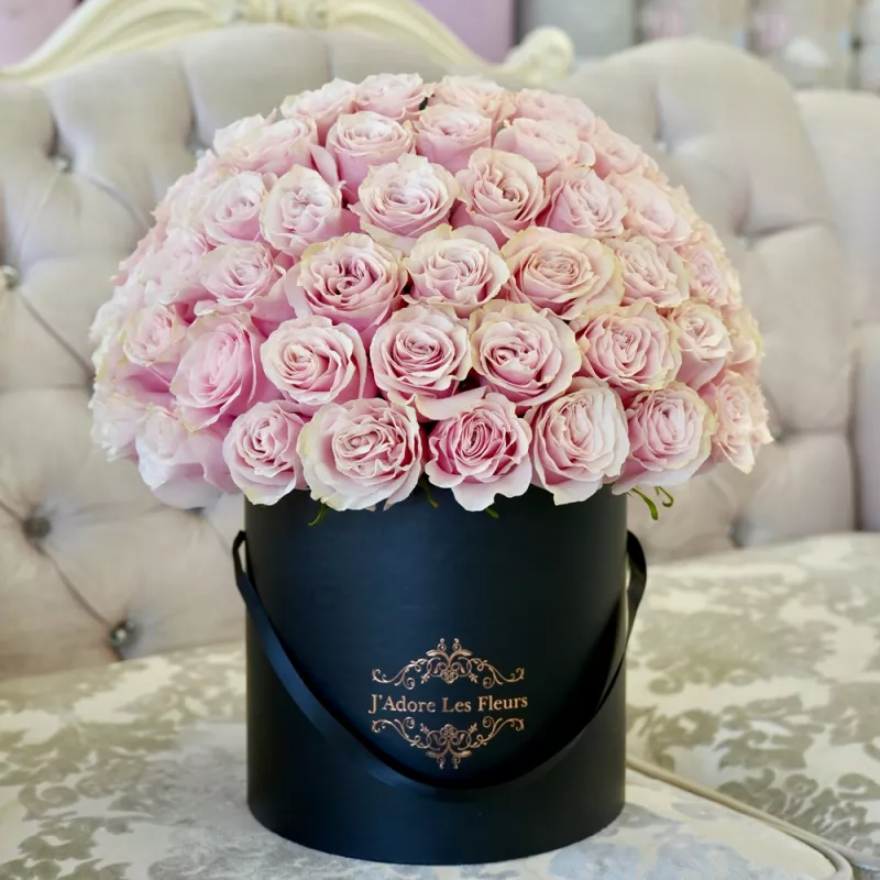 Jadore Signature Pink Mondial Rose Box