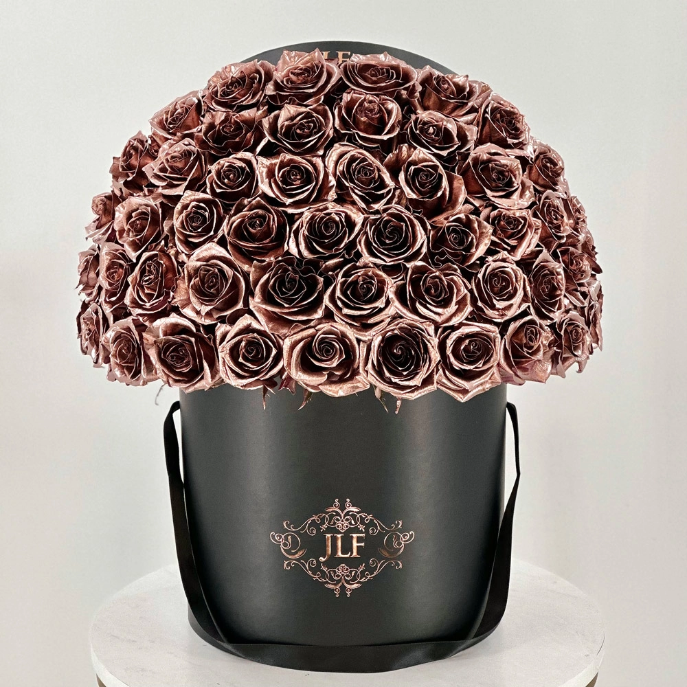 Rose Gold Roses Signature Box