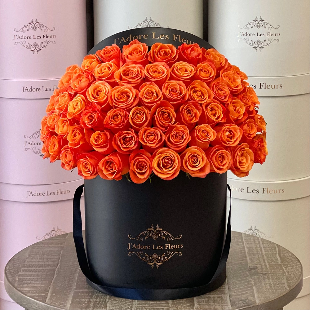Orange Roses Signature Box