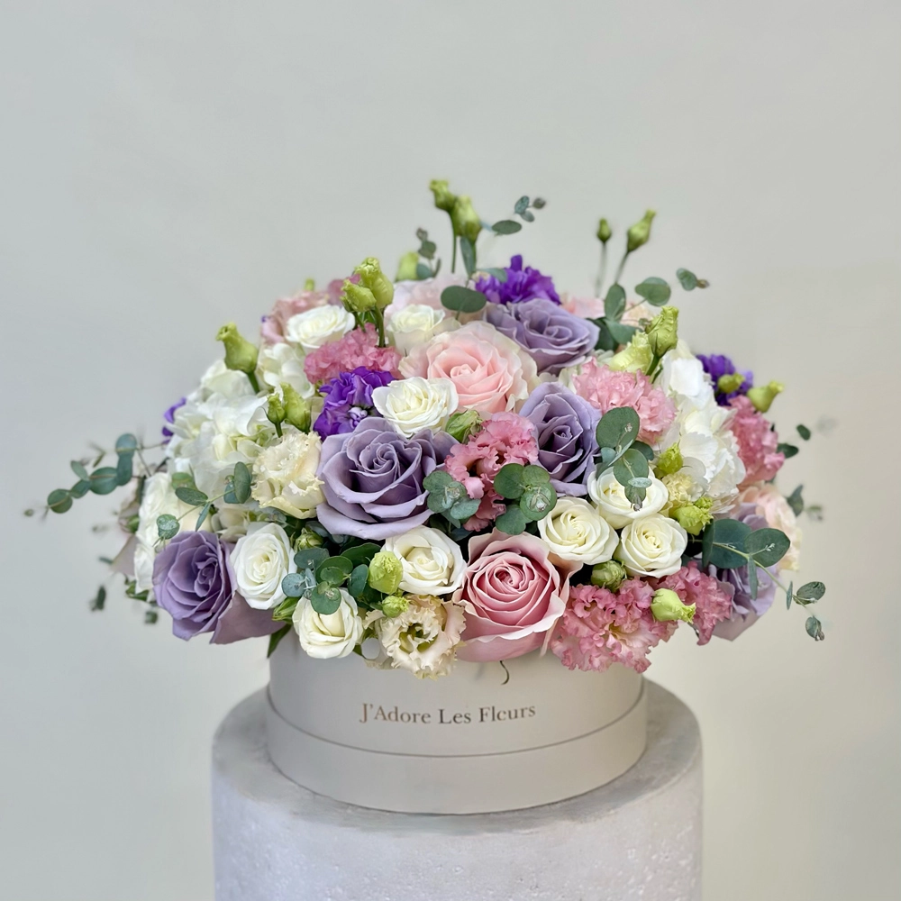 Purple Escapade Centerpiece