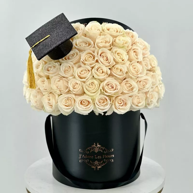 Jadore Signature Rose Graduation Flowers