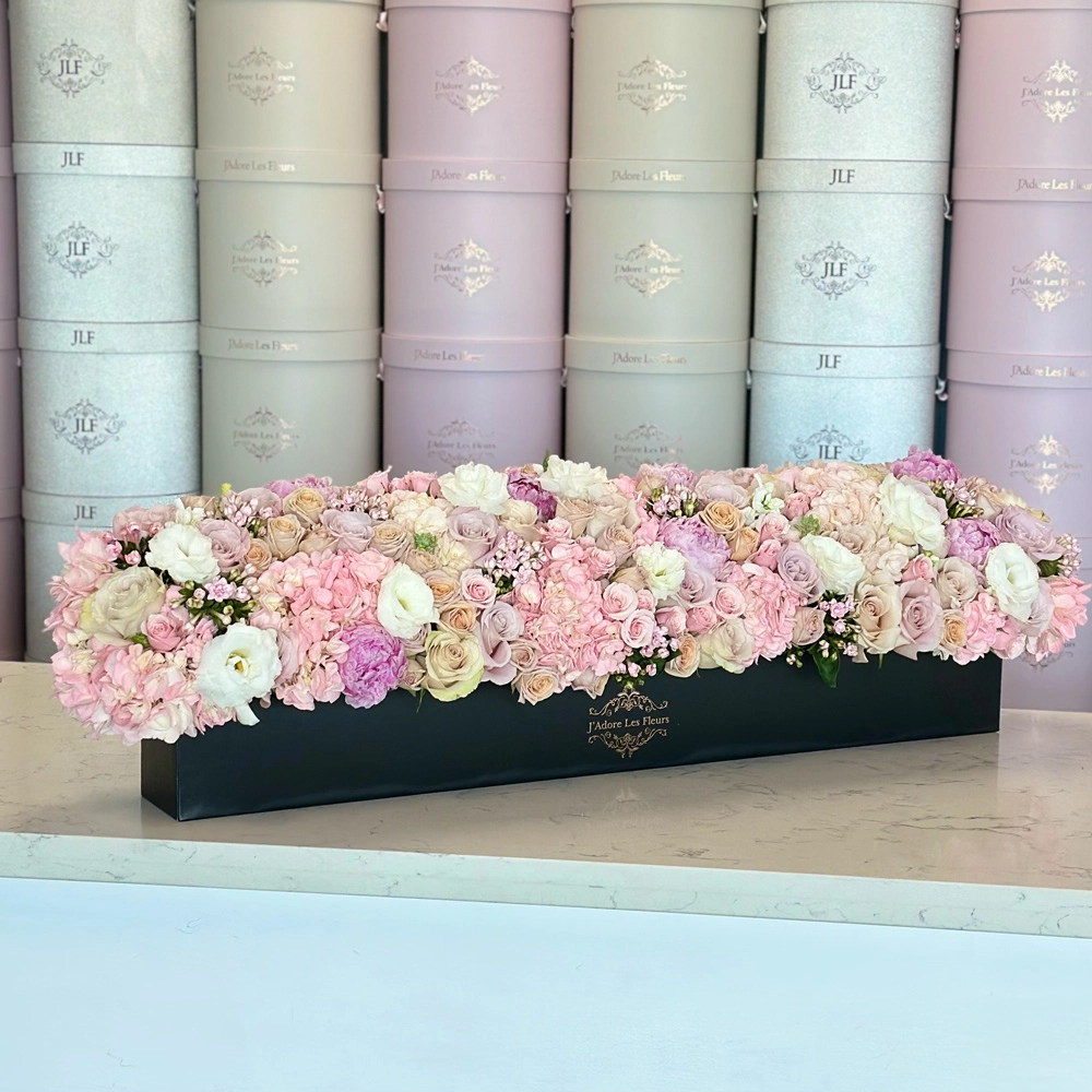 Posh Dining Table Florals