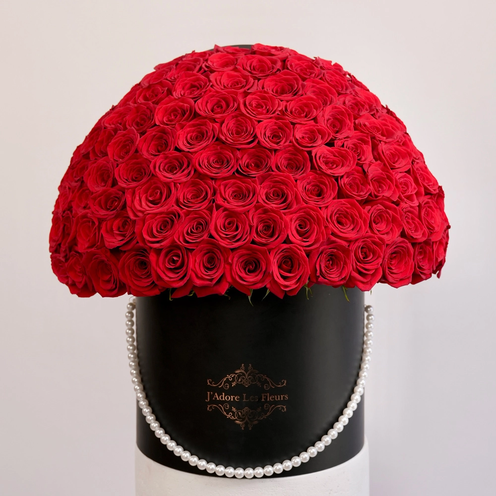 JLF 100 Red Rose Box