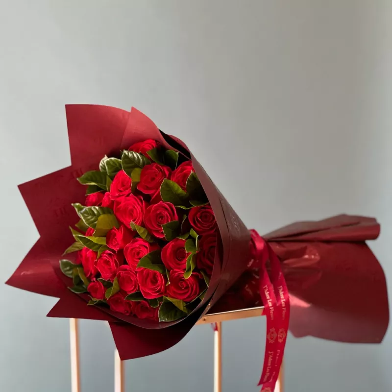 Jadore Hand-Tied Rose Bouquet
