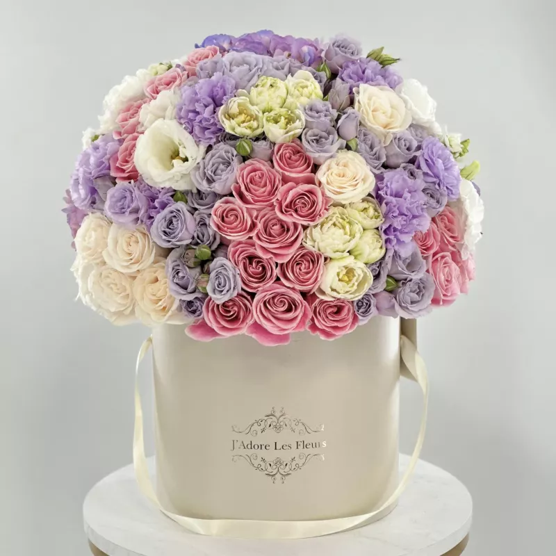 Jadore Ballet of Pink and Lavender Blooms