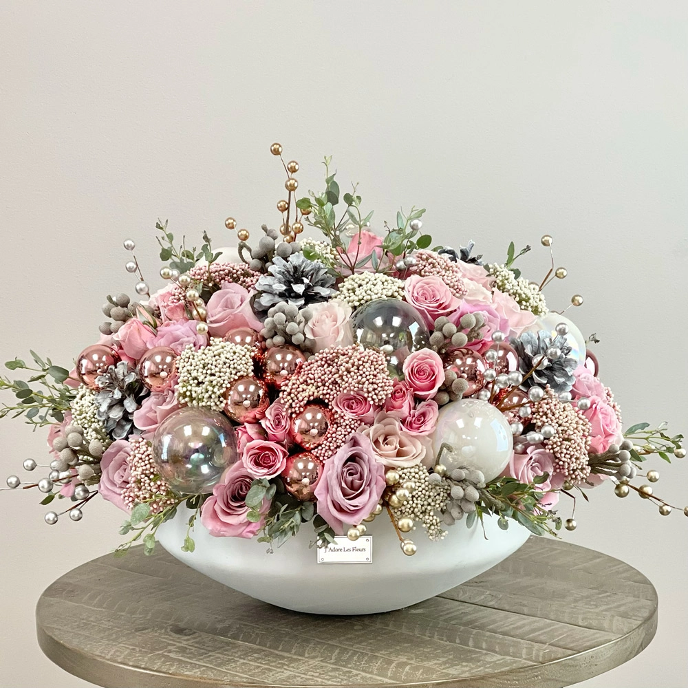 Winter Wonderland Elegance in Pink