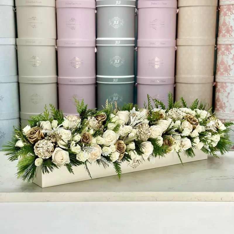 Jadore Celestial Gold & Ivory Centerpiece