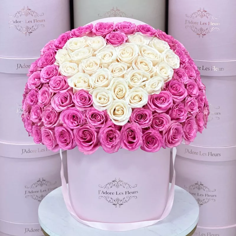 Jadore JLF Signature White Heart