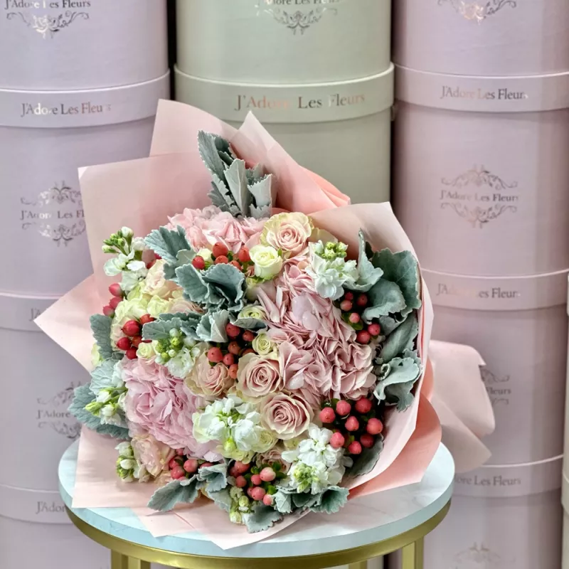 Jadore Petit Charm Hand-Tied Bouquet