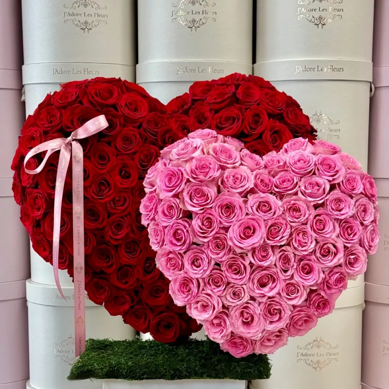 Jadore Eternal Embrace Standing Hearts