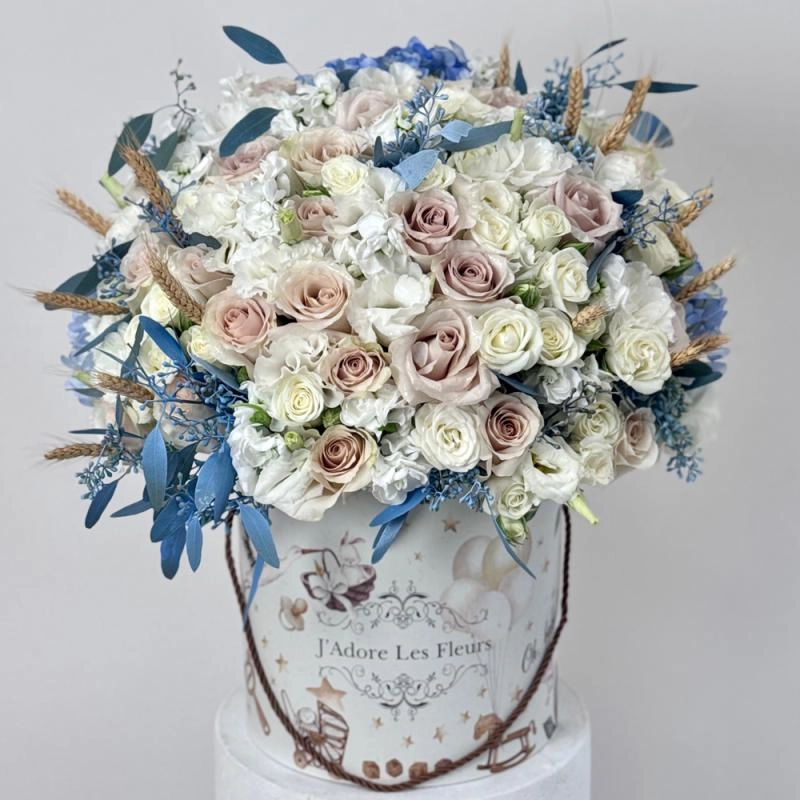 Jadore Boho Baby Blues Bouquet